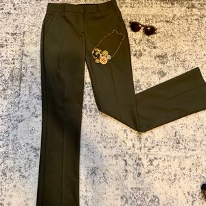 Olive Green Express Columnist Pant